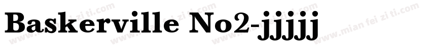 Baskerville No2字体转换